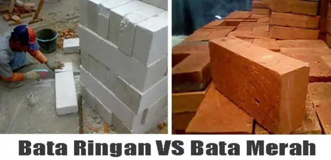 bata ringan vs bata merah