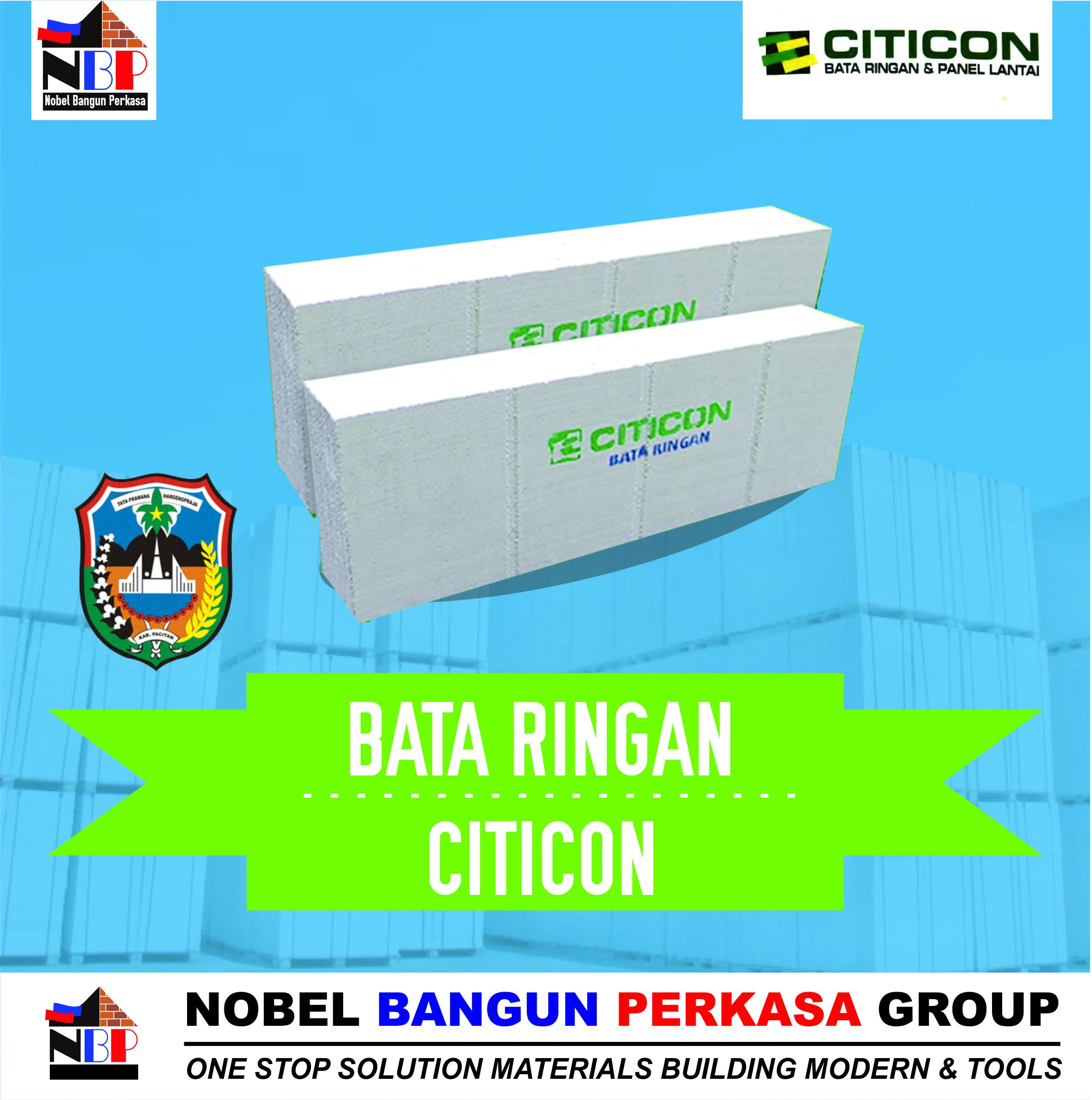 Jual Bata Ringan Citicon di Pacitan