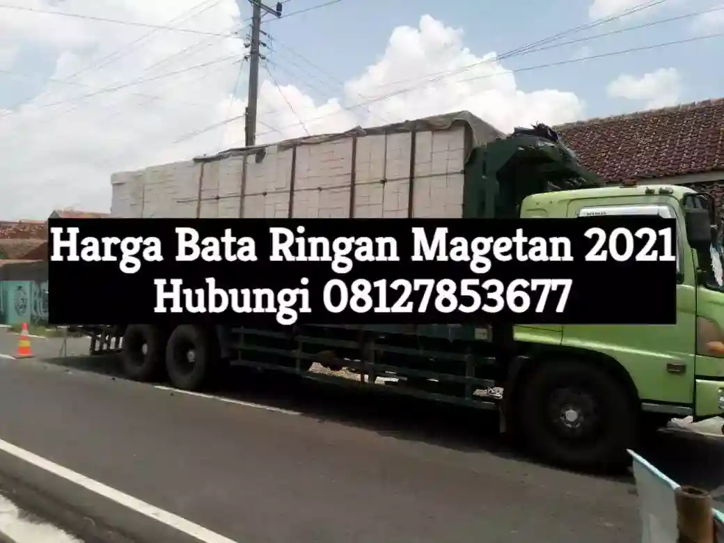 Harga Bata Ringan Magetan Tahun 2021