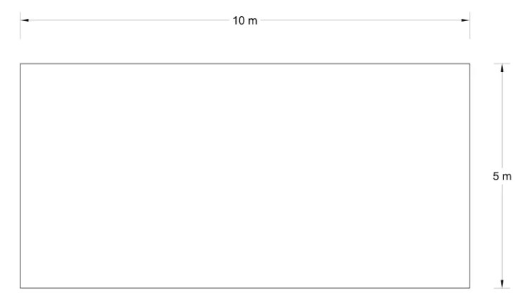 luas ruangan yang akan dipasang bata ringan