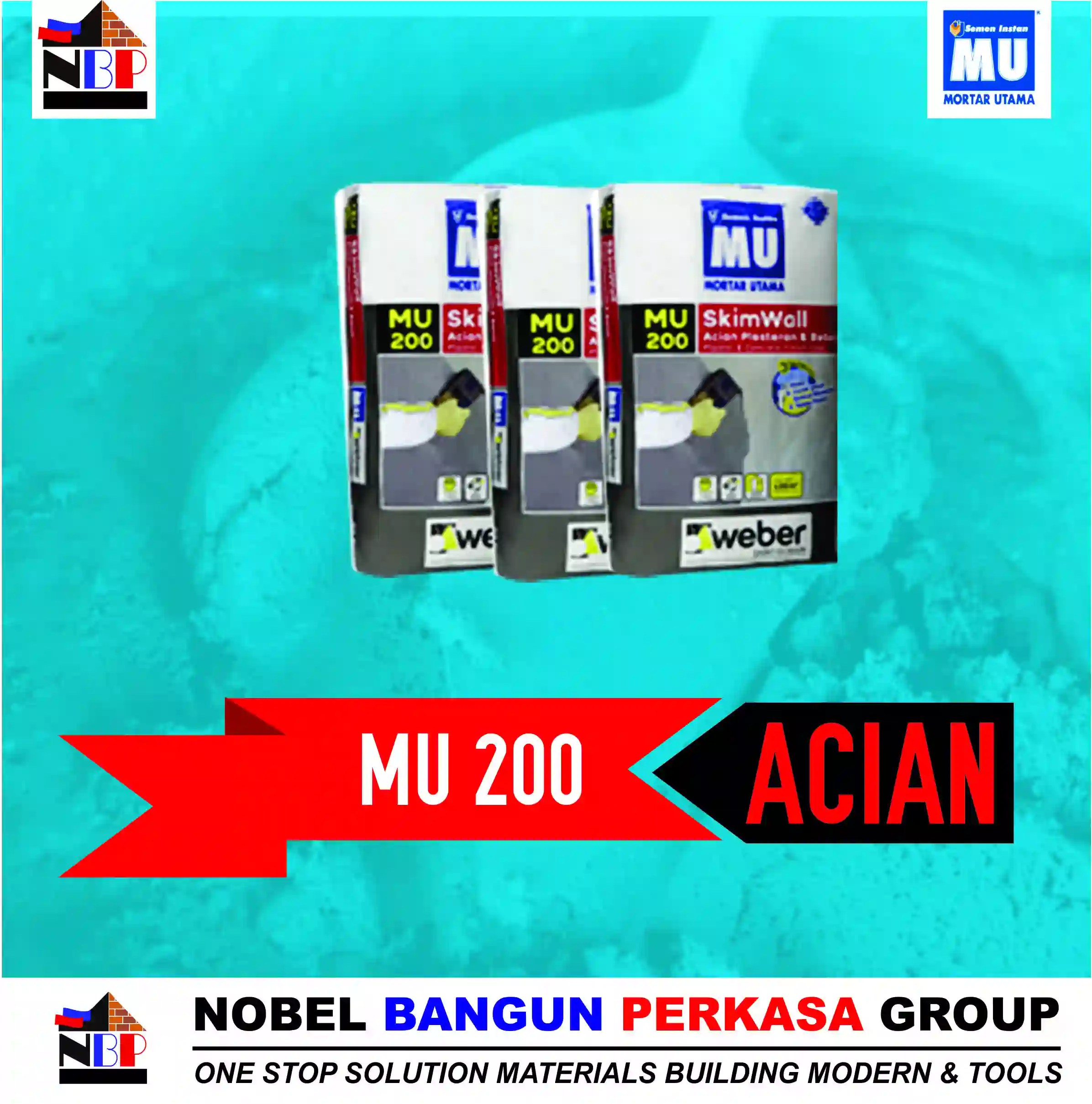 mortar utama acian