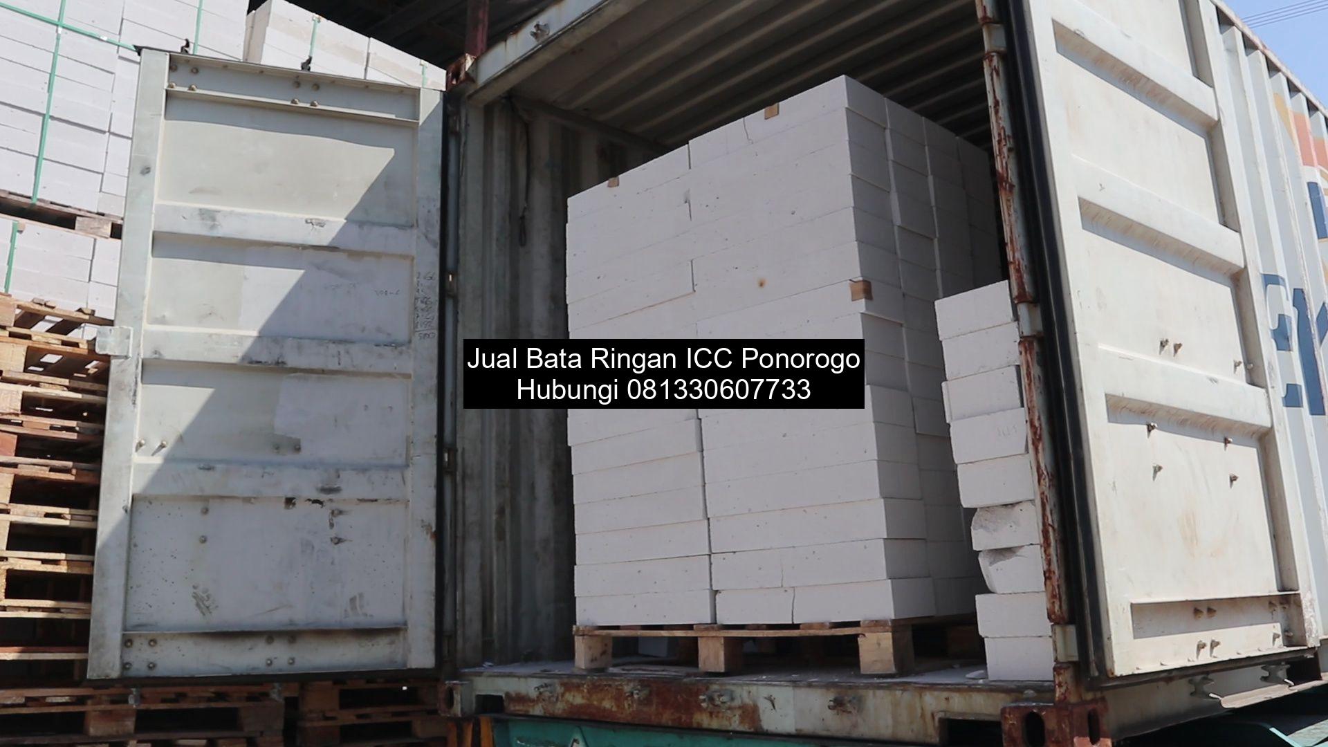 Jual Bata Ringan ICC Ponorogo