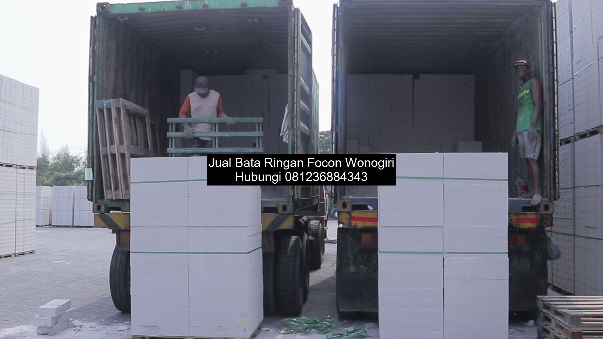 Jual Bata Ringan Focon Wonogiri
