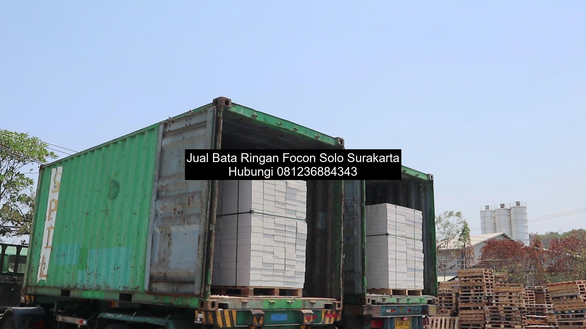 Jual Bata Ringan Focon Solo Surakarta