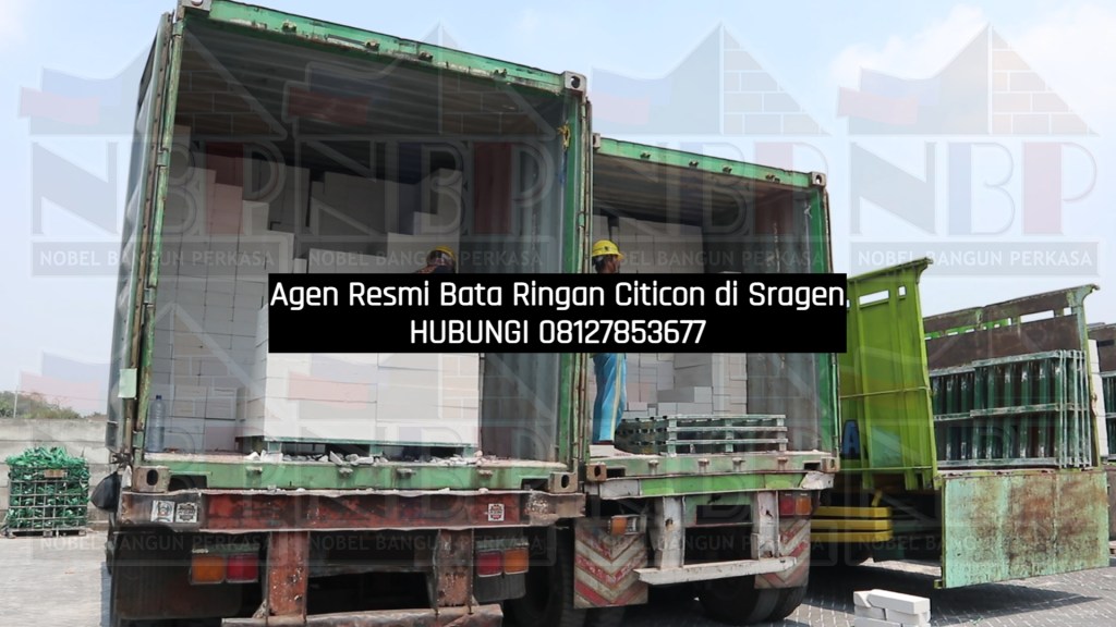 Agen Resmi Bata Ringan Citicon di&nbsp;Sragen
