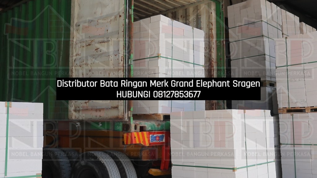 Distributor Bata Ringan Merk Grand Elephant&nbsp;Sragen