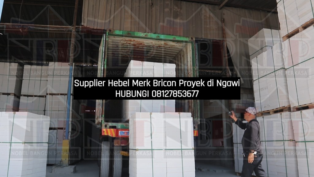 Supplier Hebel Merk Bricon Proyek di&nbsp;Ngawi