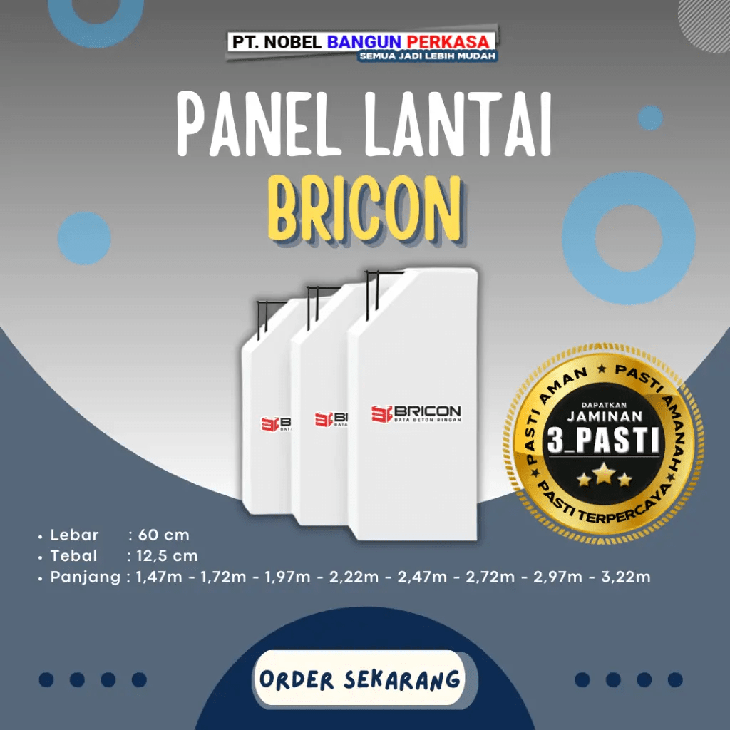 panel lantai bricon