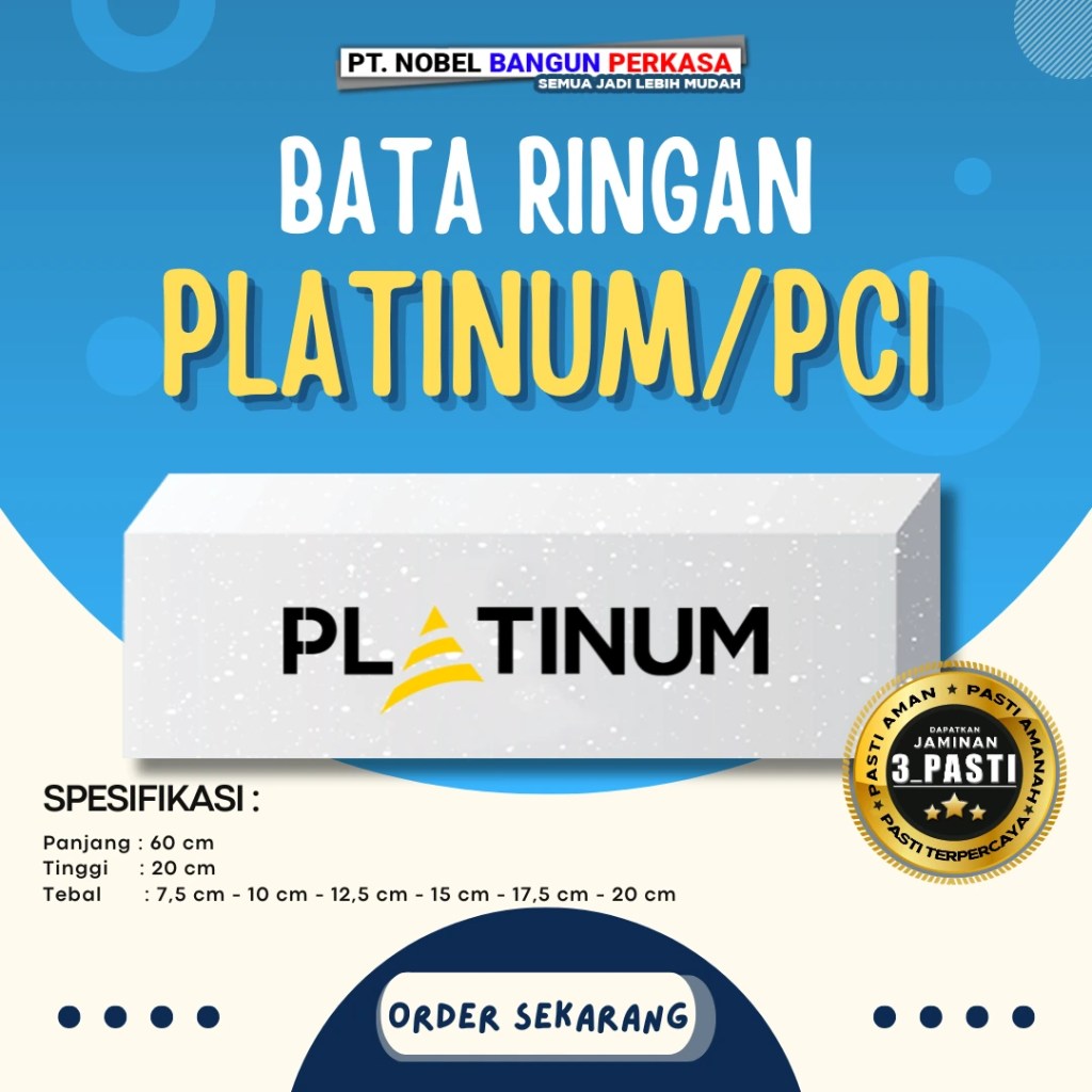bata ringan platinum